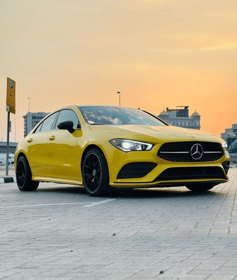 Mercedes Benz CLA 250 2022 Yellow