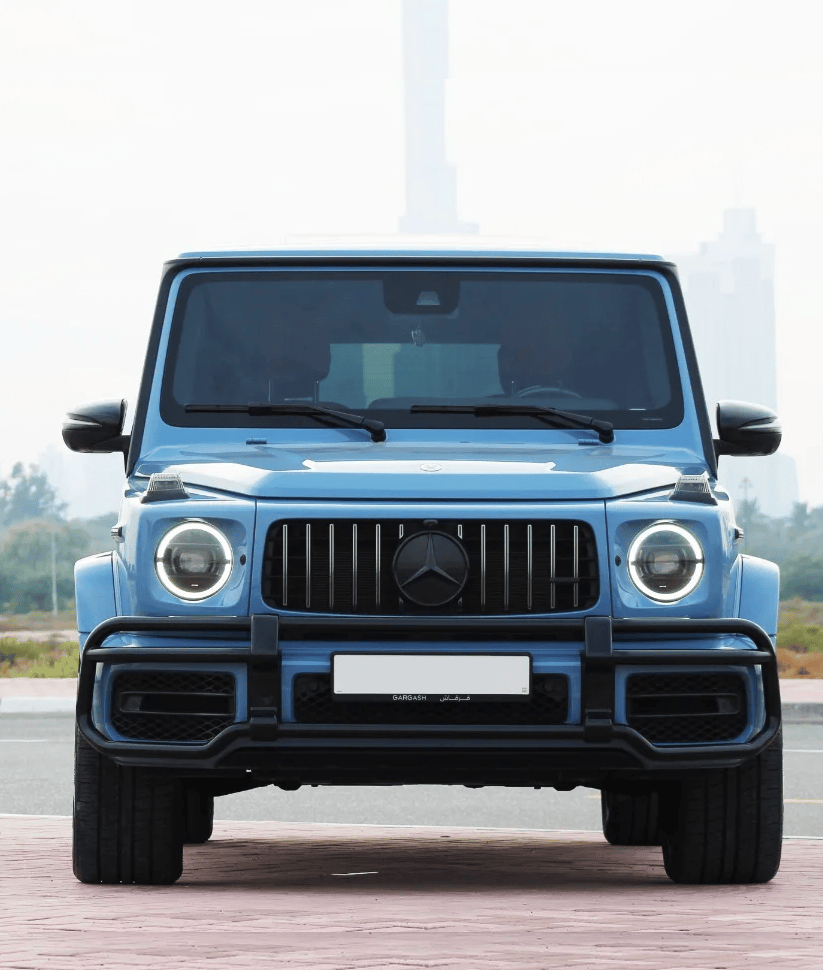 Mercedes G63 2022 Blue thumbnail 2