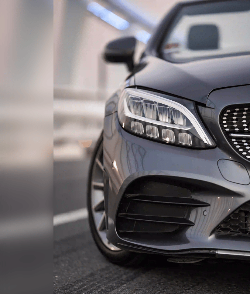 Mercedes C300 convertible 2021 Gray thumbnail 3