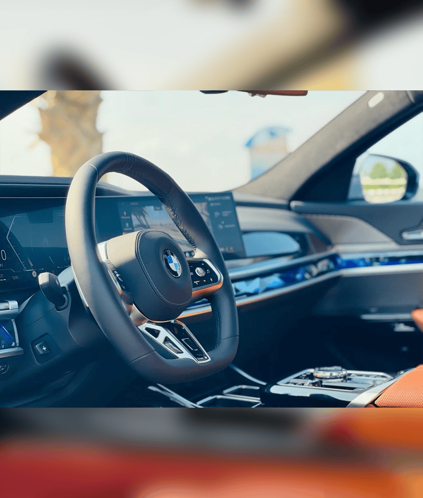 BMW 735i 2024 with Driver thumbnail 9