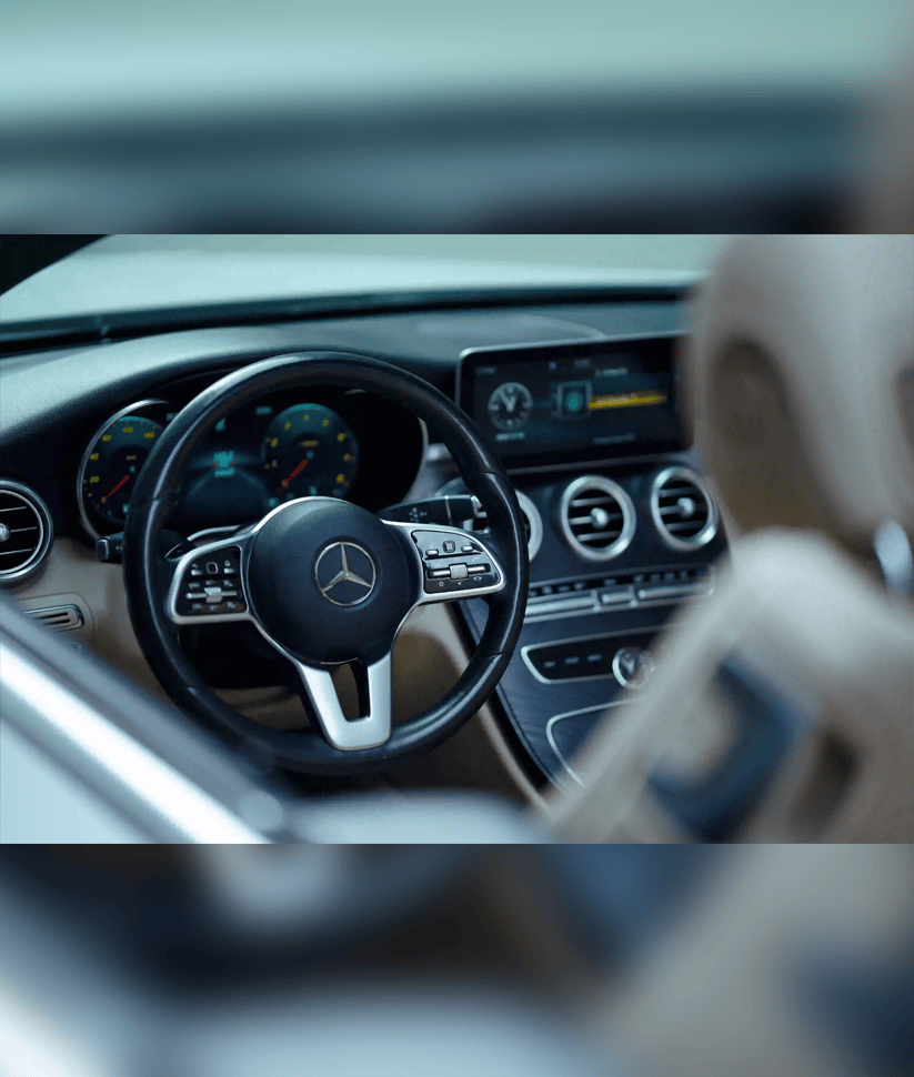 Mercedes C300 convertible 2021 White thumbnail 5